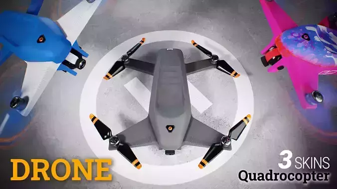 Drone quadrocopter