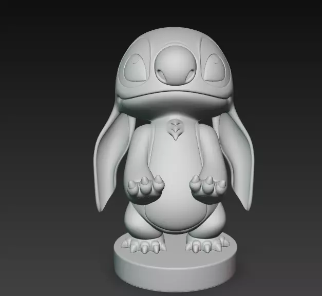 Stitch 3D print model_2