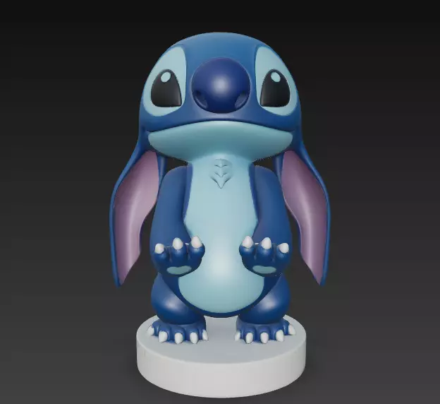 Stitch 3D print model_1