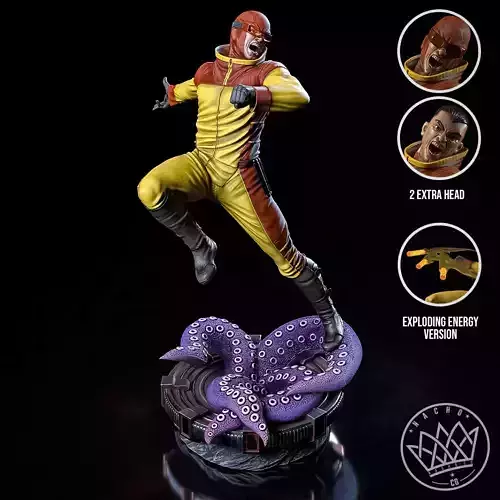 Fan Art - Rex Splode from Invincible - Statue