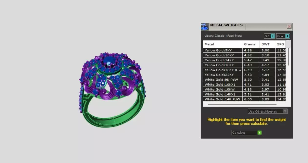 Rings 3D print model_4