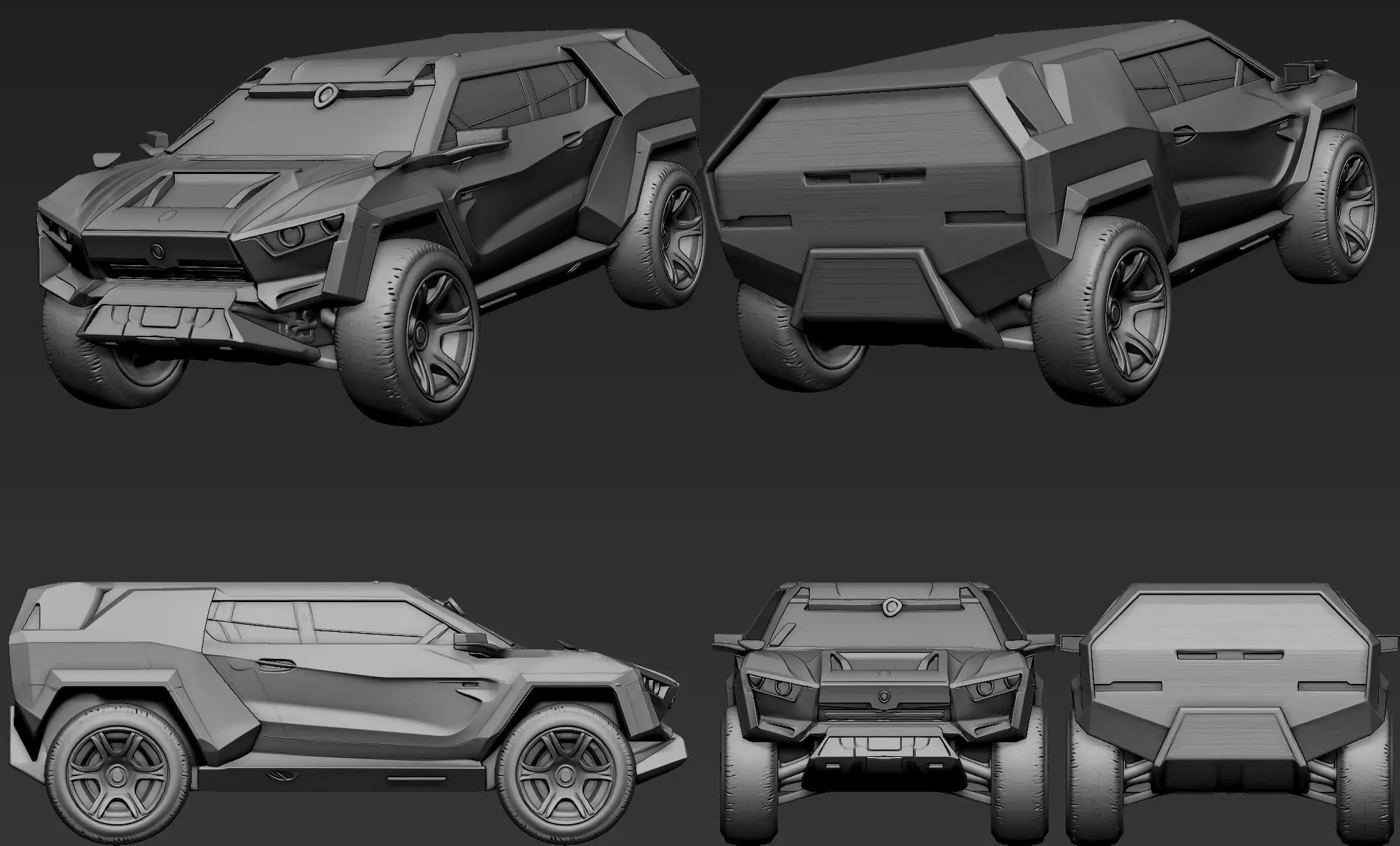 Sci-Fi Vehicles Part 2 3D model_6