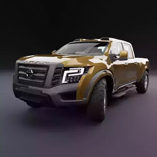Nissan 4x4 Car Metallic Brown