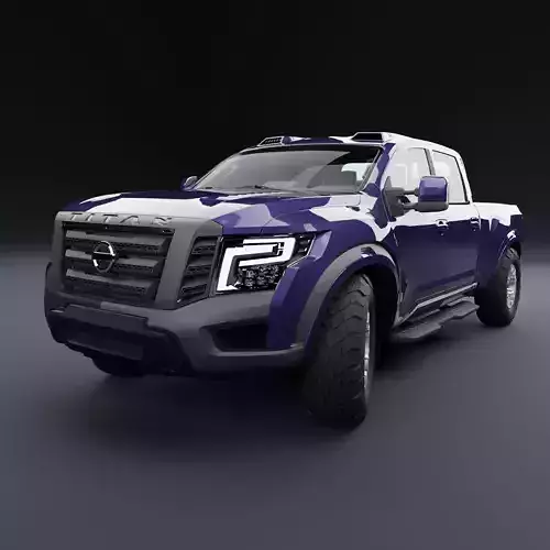 Nissan 4x4 Car Metallic Night Blue