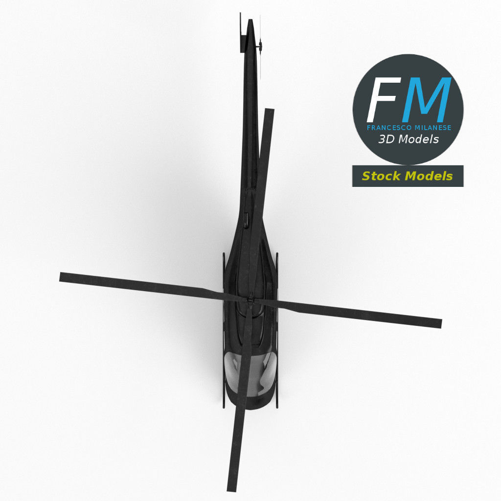 Helicopter 3D model_6