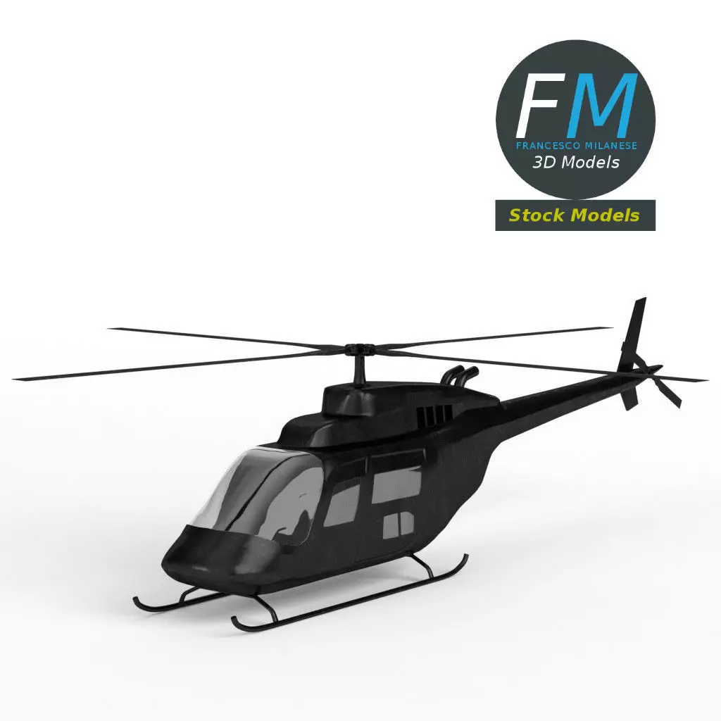 Helicopter 3D model_0