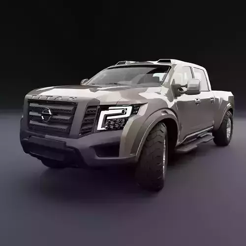 Nissan 4x4 Car Metallic Toupee