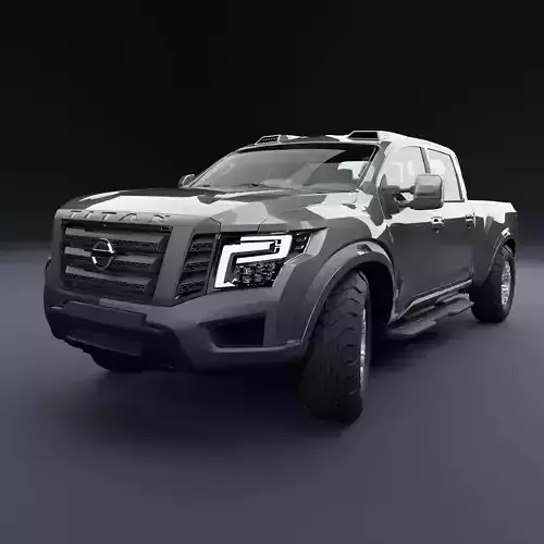 Nissan 4x4 Car Metallic Grey Medium