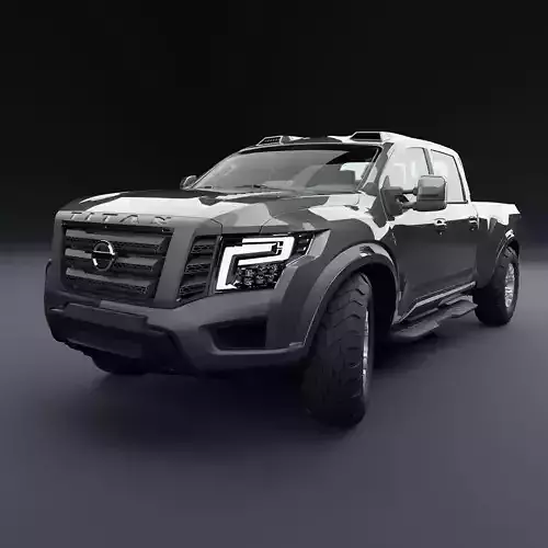 Nissan 4x4 Car Metallic Grey Dark