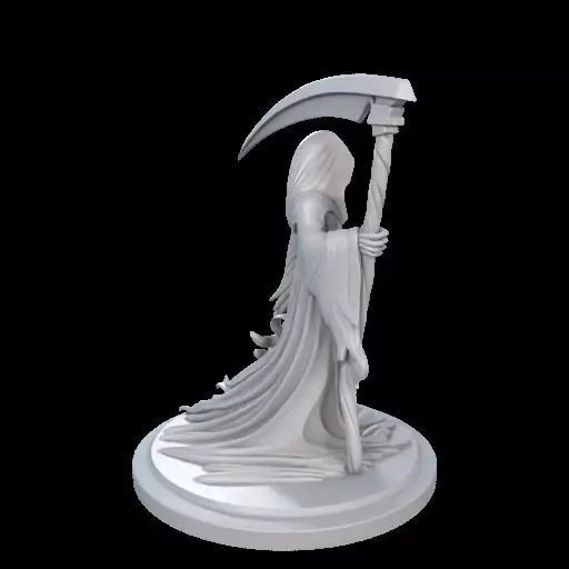 Stylized Grim Reaper 3D print model_30