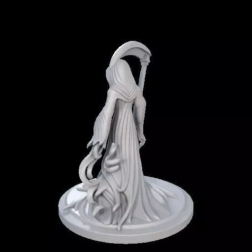 Stylized Grim Reaper 3D print model_12