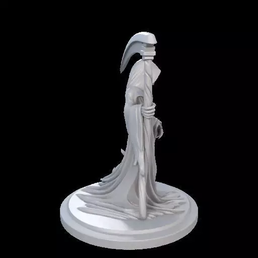 Stylized Grim Reaper 3D print model_28