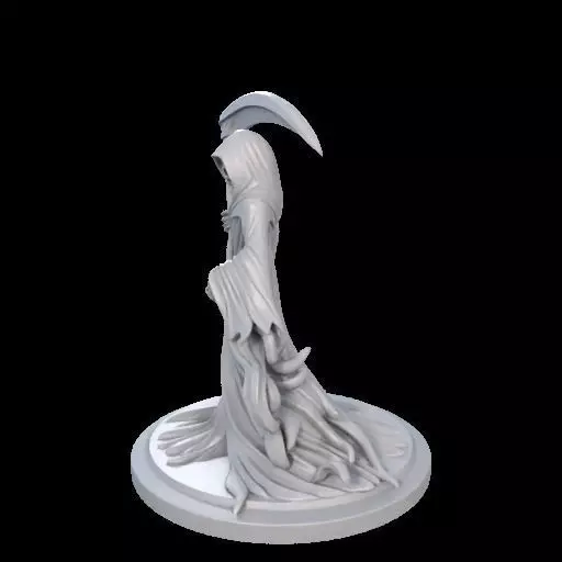 Stylized Grim Reaper 3D print model_17