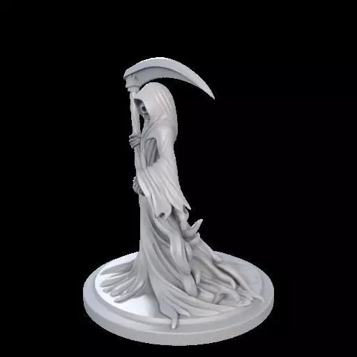 Stylized Grim Reaper 3D print model_18