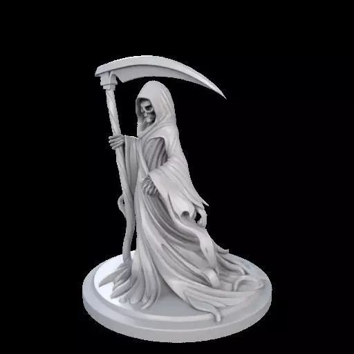 Stylized Grim Reaper 3D print model_20