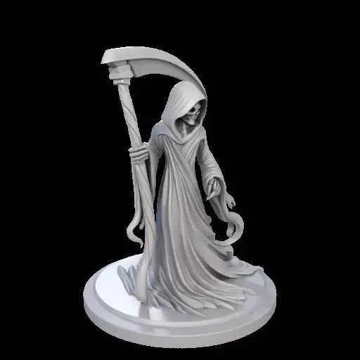 Stylized Grim Reaper 3D print model_24