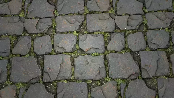 Paving Stones PBR Texture