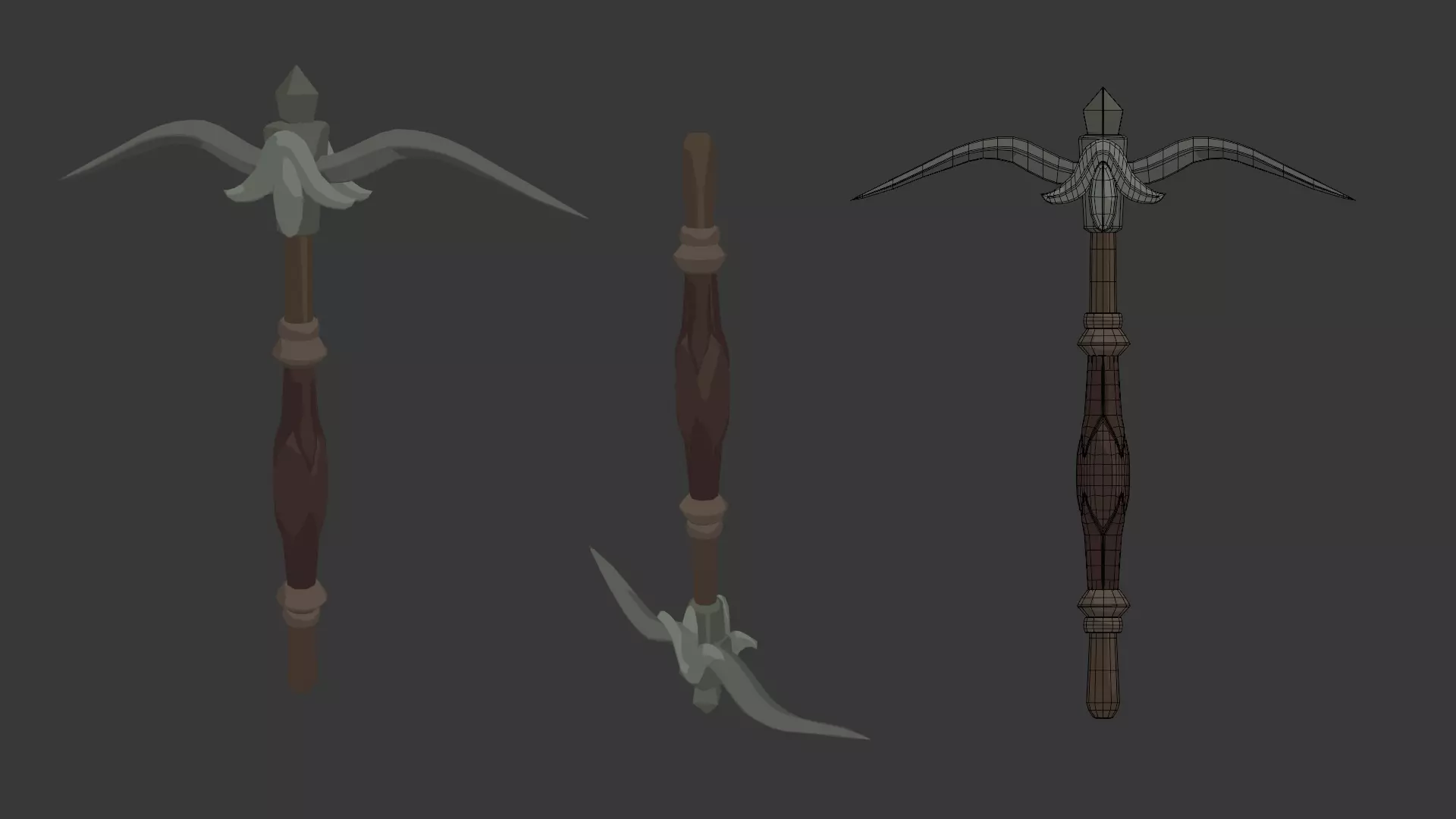 Fantasy Tools Free low-poly 3D model_4