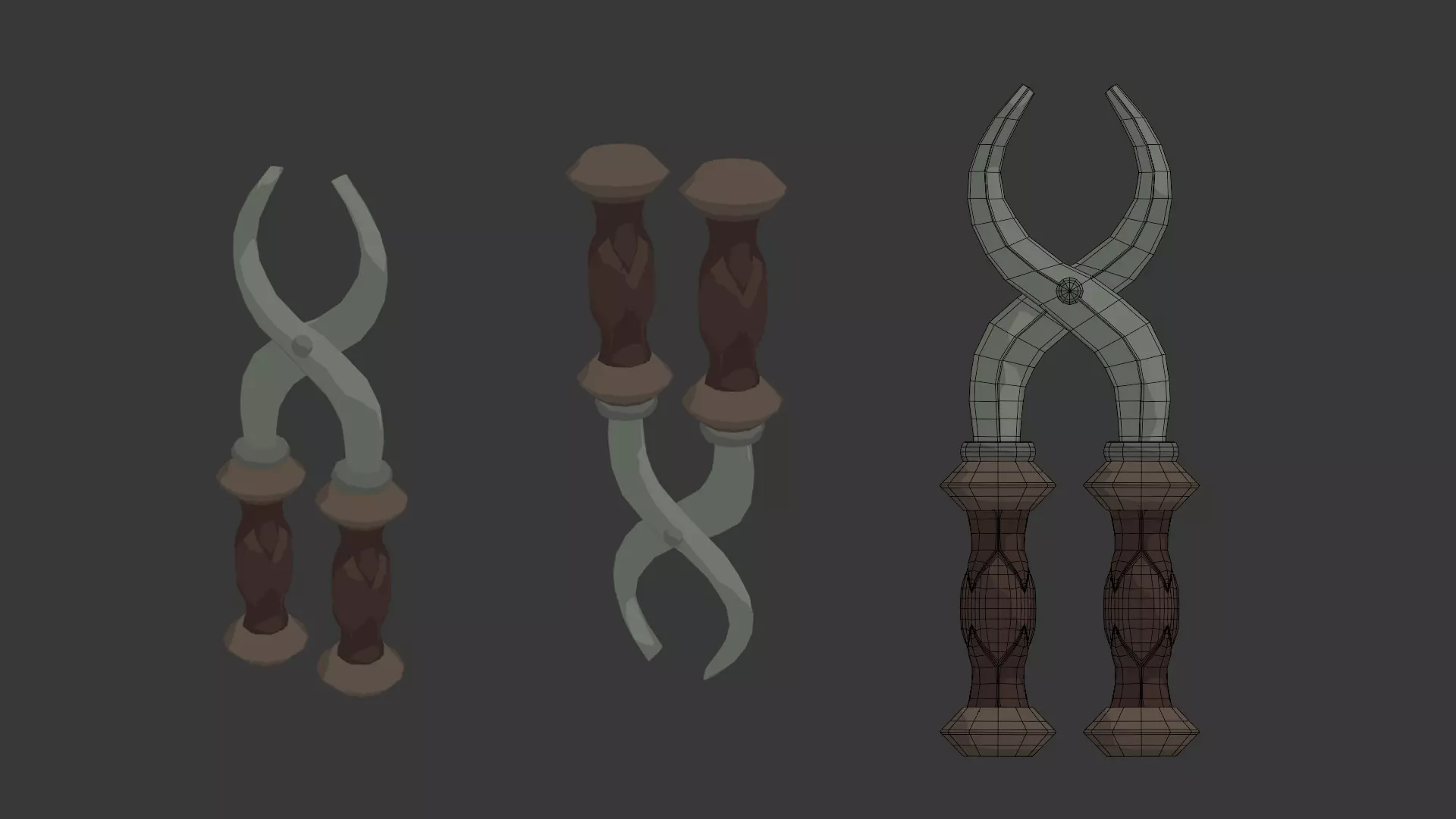 Fantasy Tools Free low-poly 3D model_5