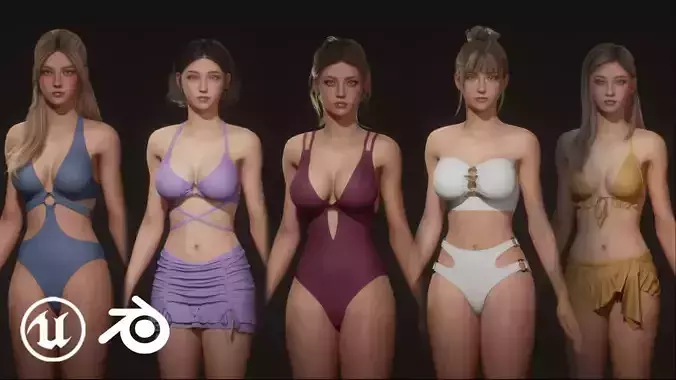 F4 Bikini Girls Bundle