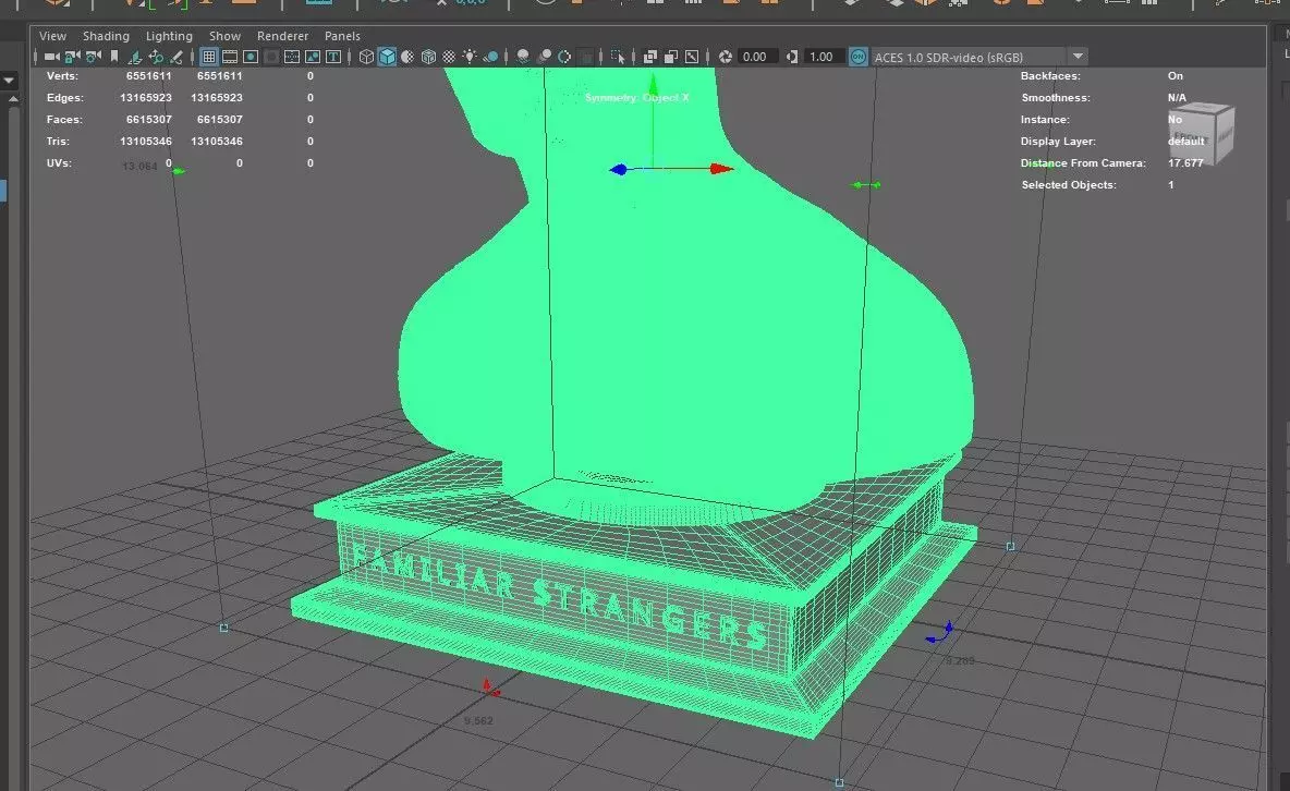 Dangerous and charming 3D print model_7