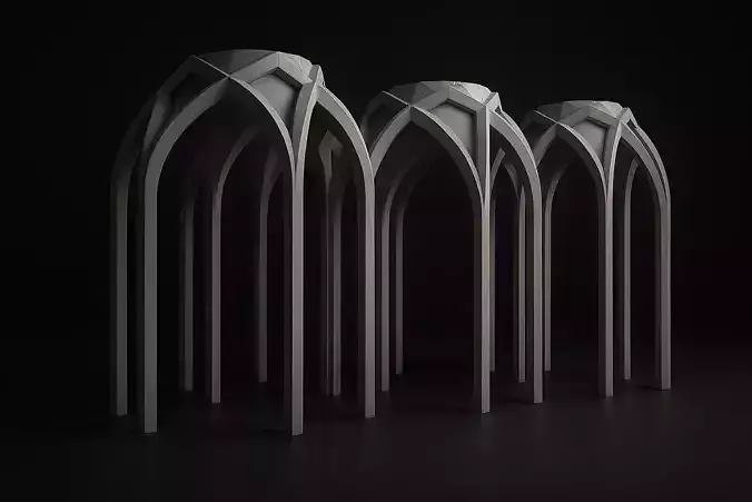 Parametric Gothic Pavilion