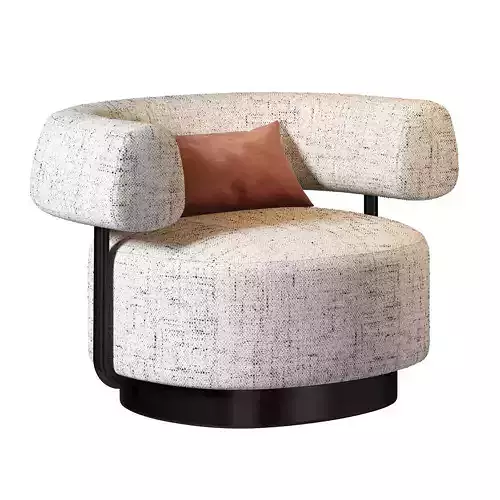 Oso I Swivel Lounge Chair by More
