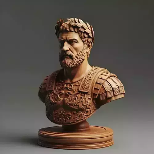 Medieval Roman King Chess Piece