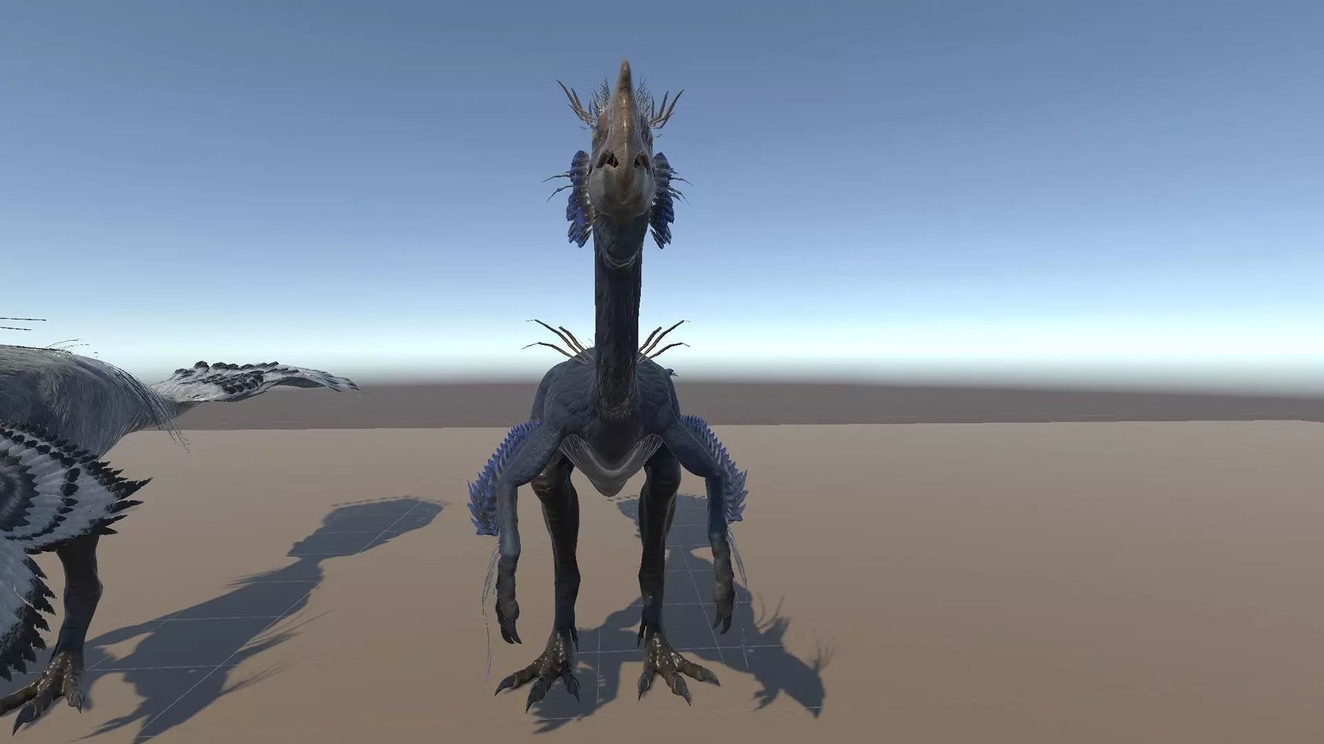 Dinosaur GigantoRaptor - Oviraptorosaur Unity Engine Project Low-poly 3D model_12