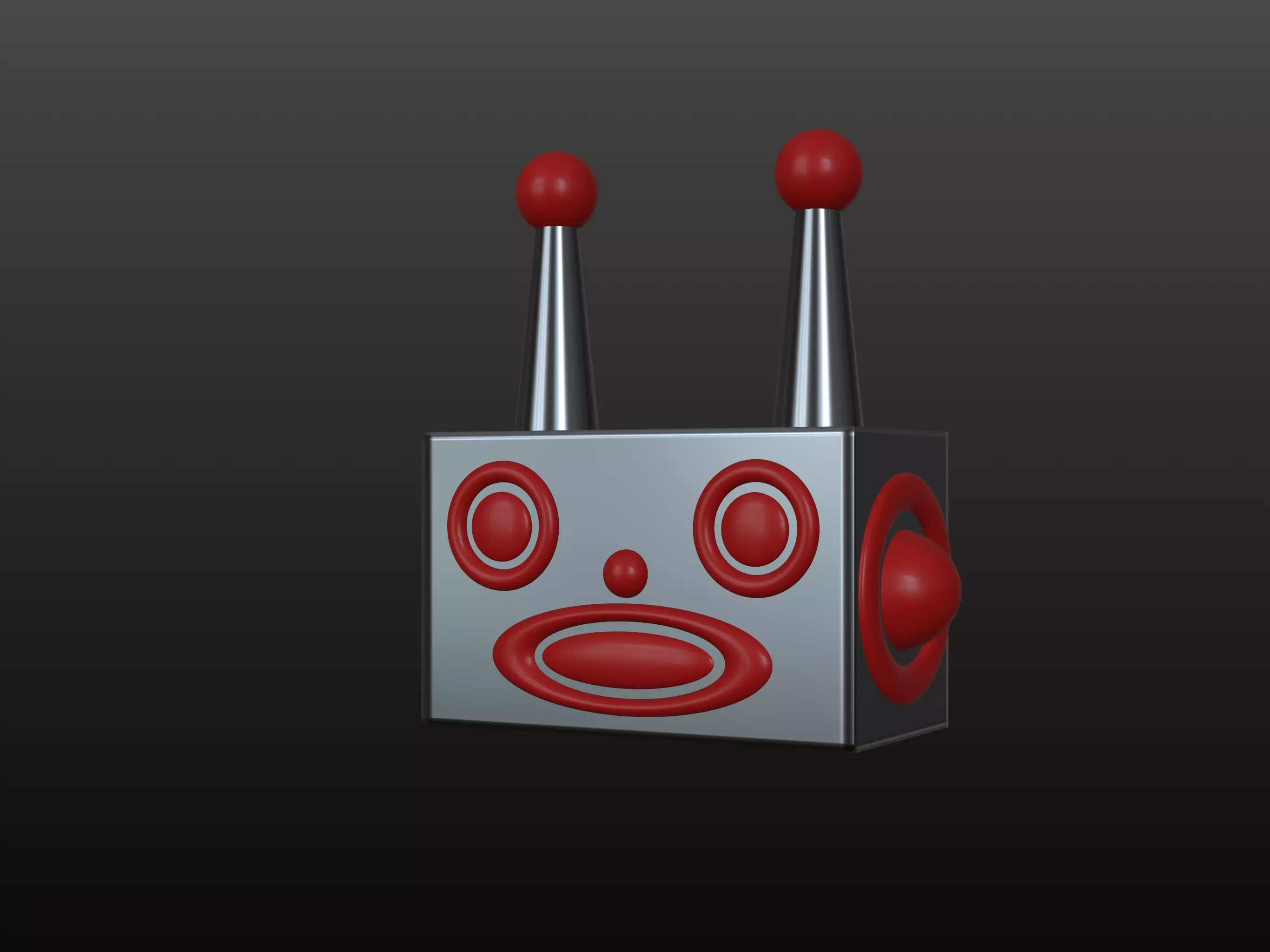 Robo Head 3D model