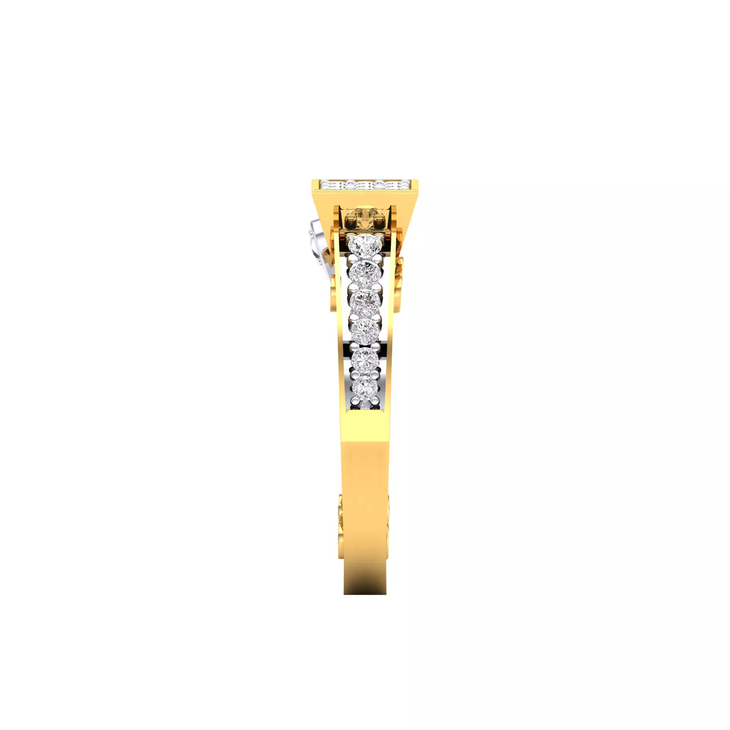 Women Ring Render 3dm STL MTL SLC JCD OBJ FBX Details 3D print model_17