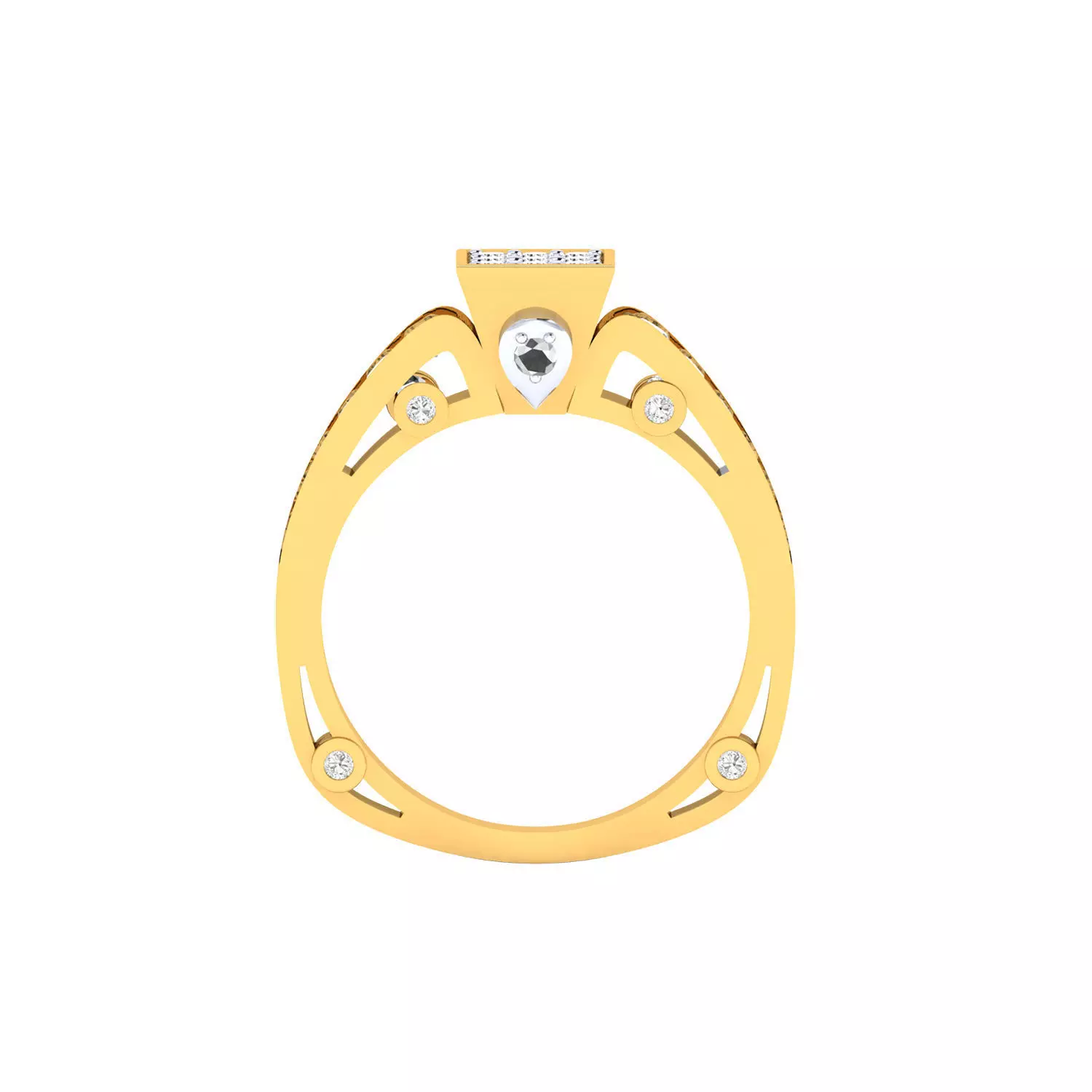 Women Ring Render 3dm STL MTL SLC JCD OBJ FBX Details 3D print model_20