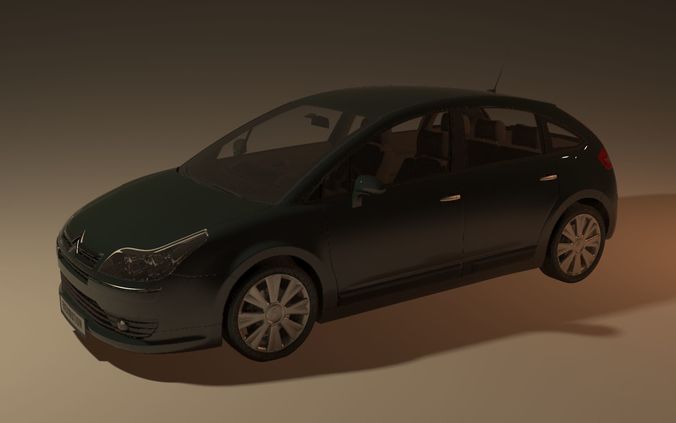 HDM CITROEN SPORTS CAR  Free 3D model