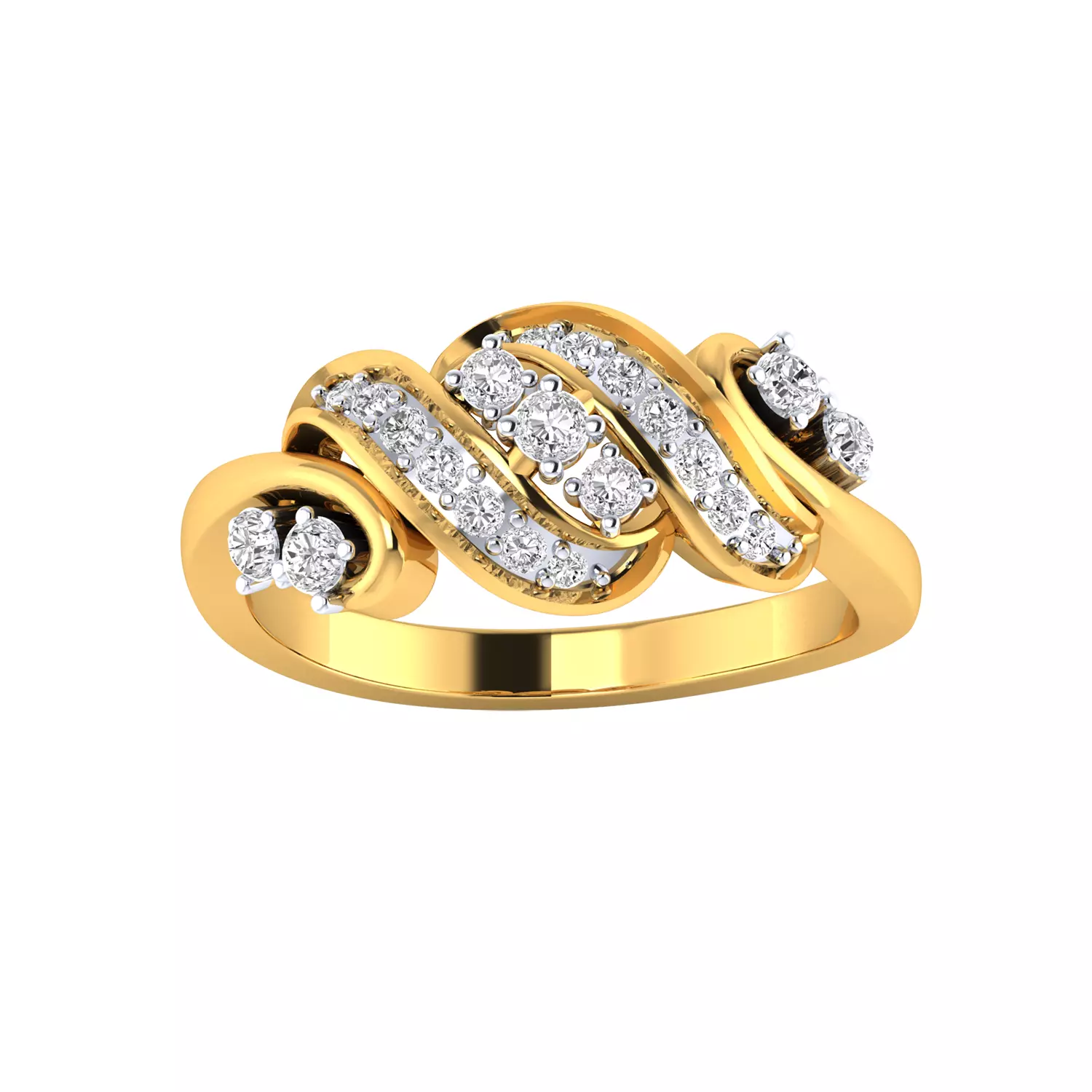 Women Ring Render 3dm STL MTL SLC JCD OBJ FBX Details 3D print model_2