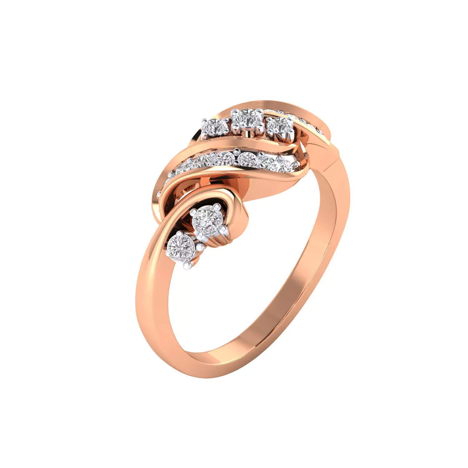 Women Ring Render 3dm STL MTL SLC JCD OBJ FBX Details 3D print model_17