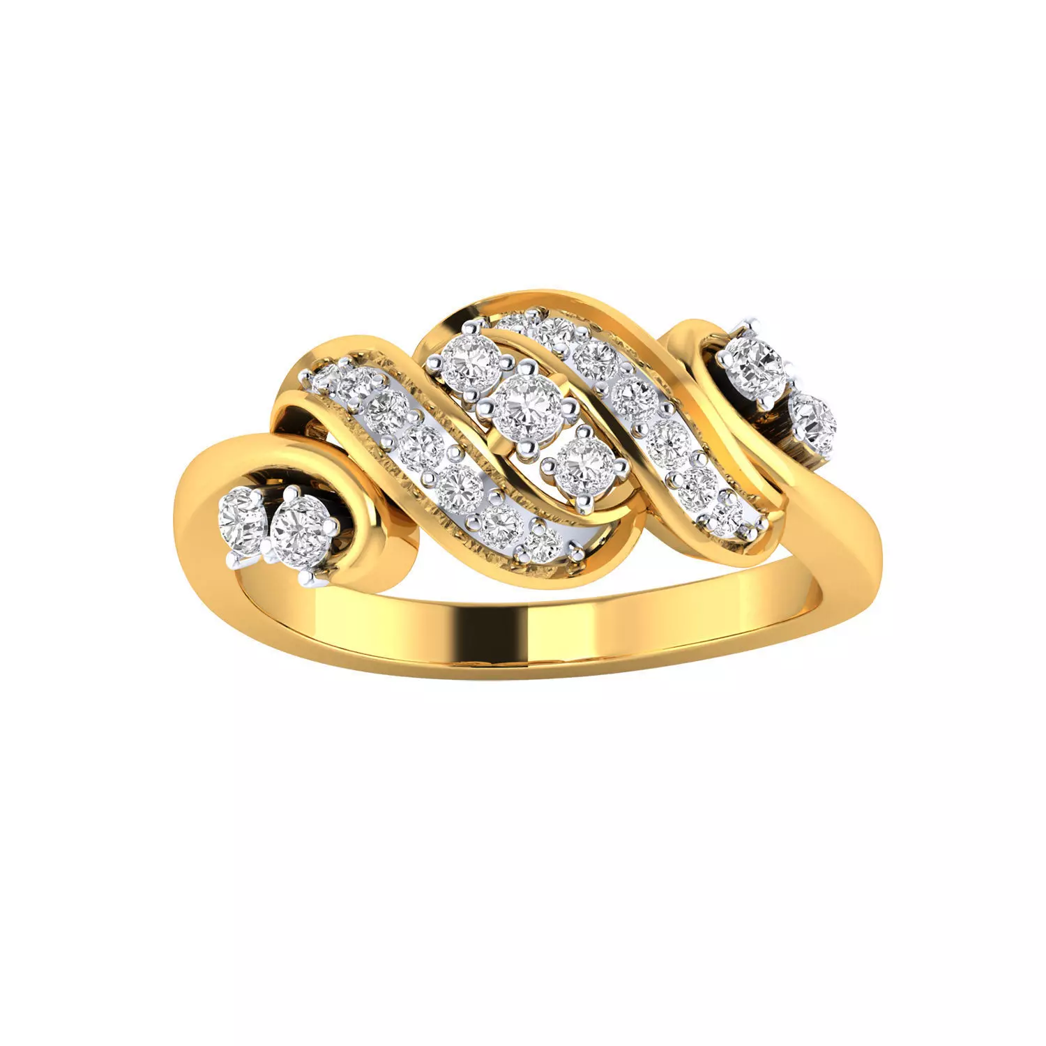 Women Ring Render 3dm STL MTL SLC JCD OBJ FBX Details 3D print model_7