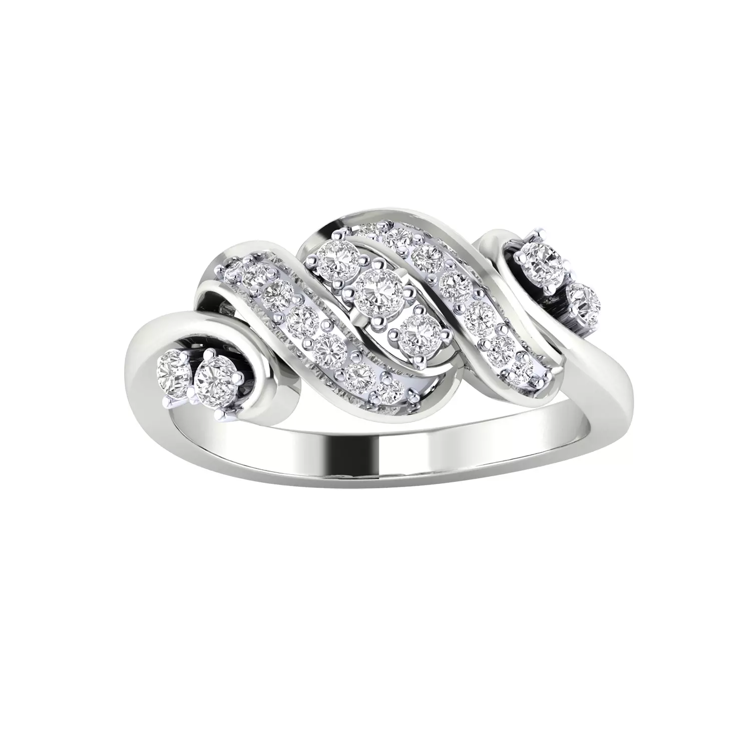 Women Ring Render 3dm STL MTL SLC JCD OBJ FBX Details 3D print model_10