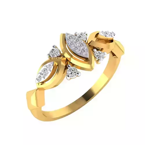 Women Ring Render 3dm STL MTL SLC JCD OBJ FBX Details
