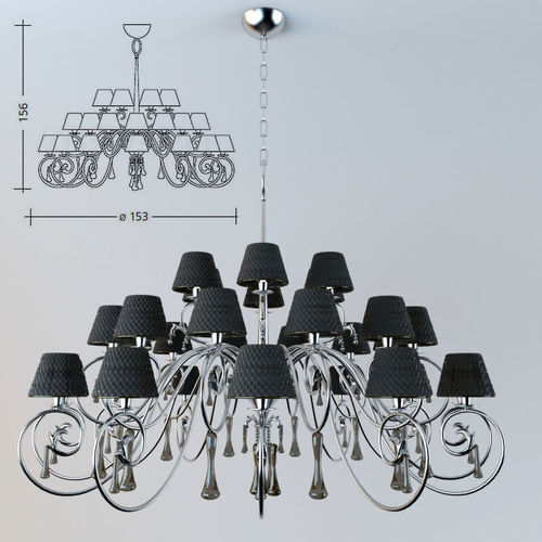 lustre baga 1180 3D model