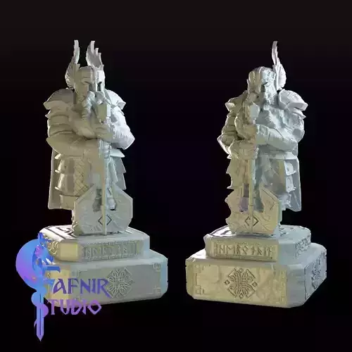 Nain Statue - Dwarf Statue