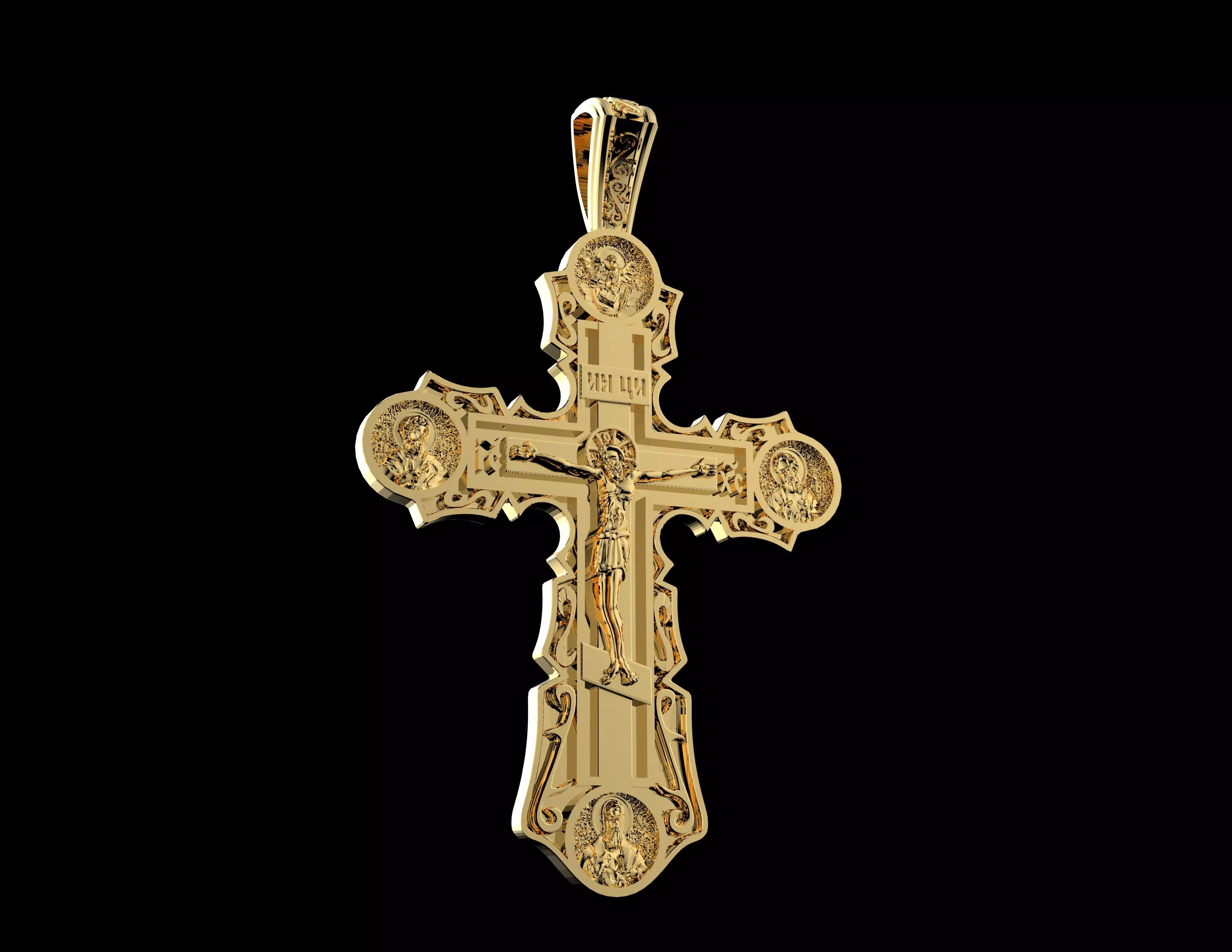 Gold N1481 3D print model_5