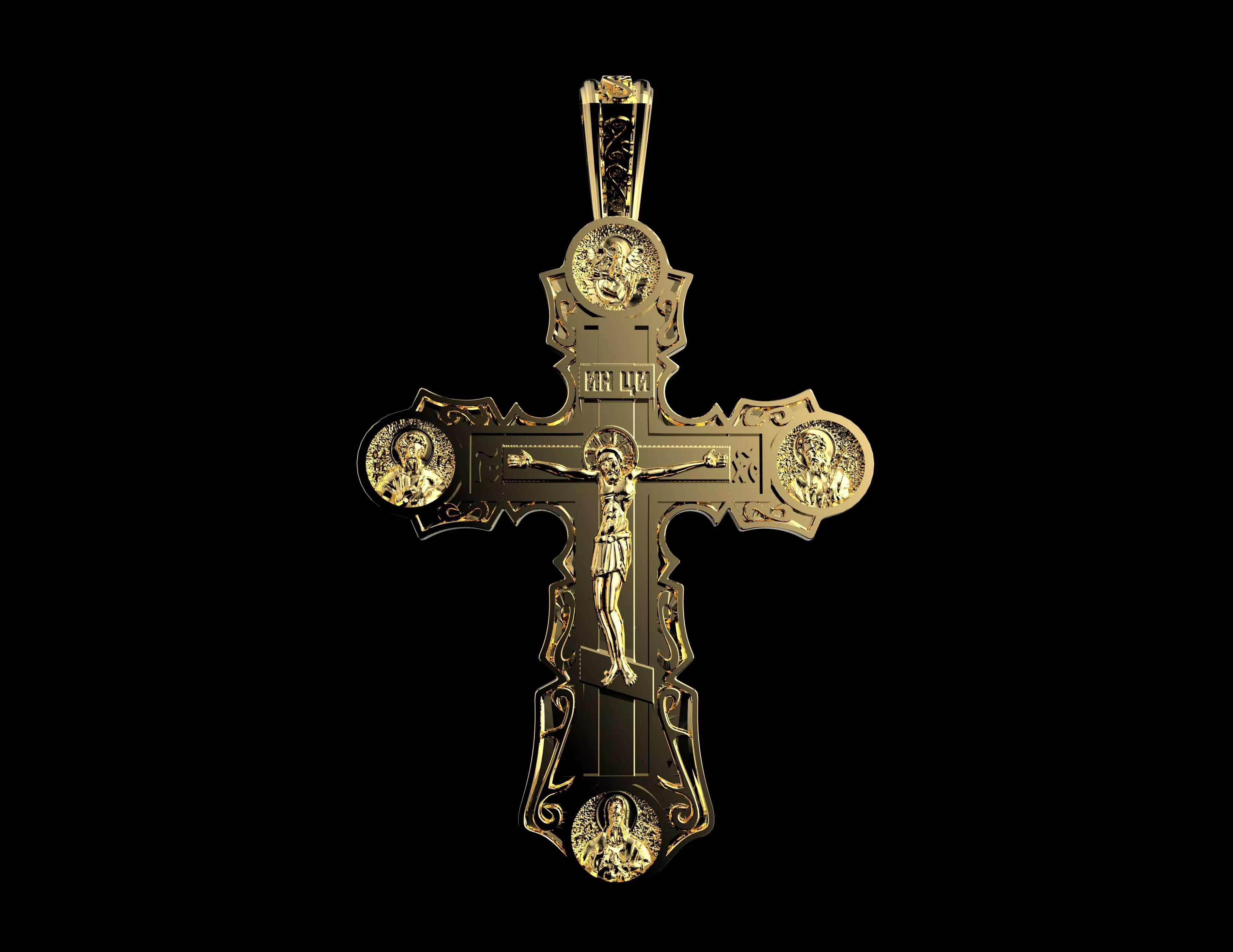 Gold N1481 3D print model_1