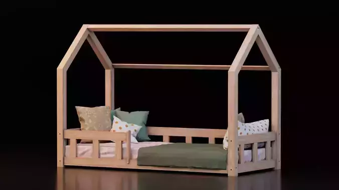 Montessori Style Kids Bed