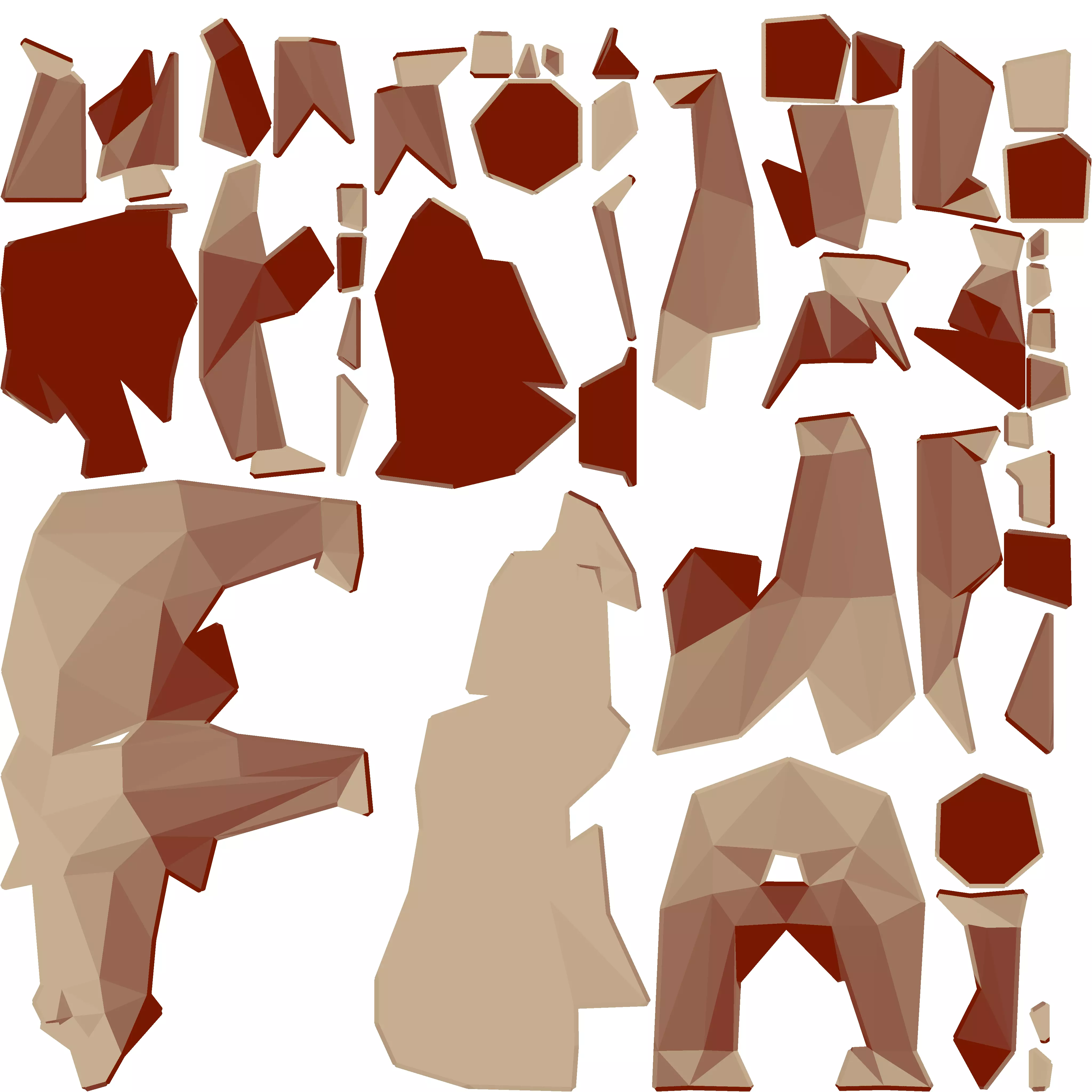 Polygon Spirit Animals Low Poly Pack Low-poly 3D model_6