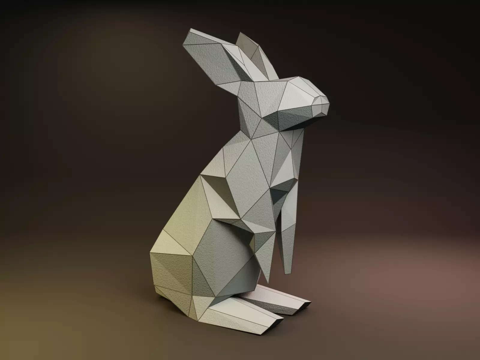 Polygon Spirit Animals Low Poly Pack Low-poly 3D model_5