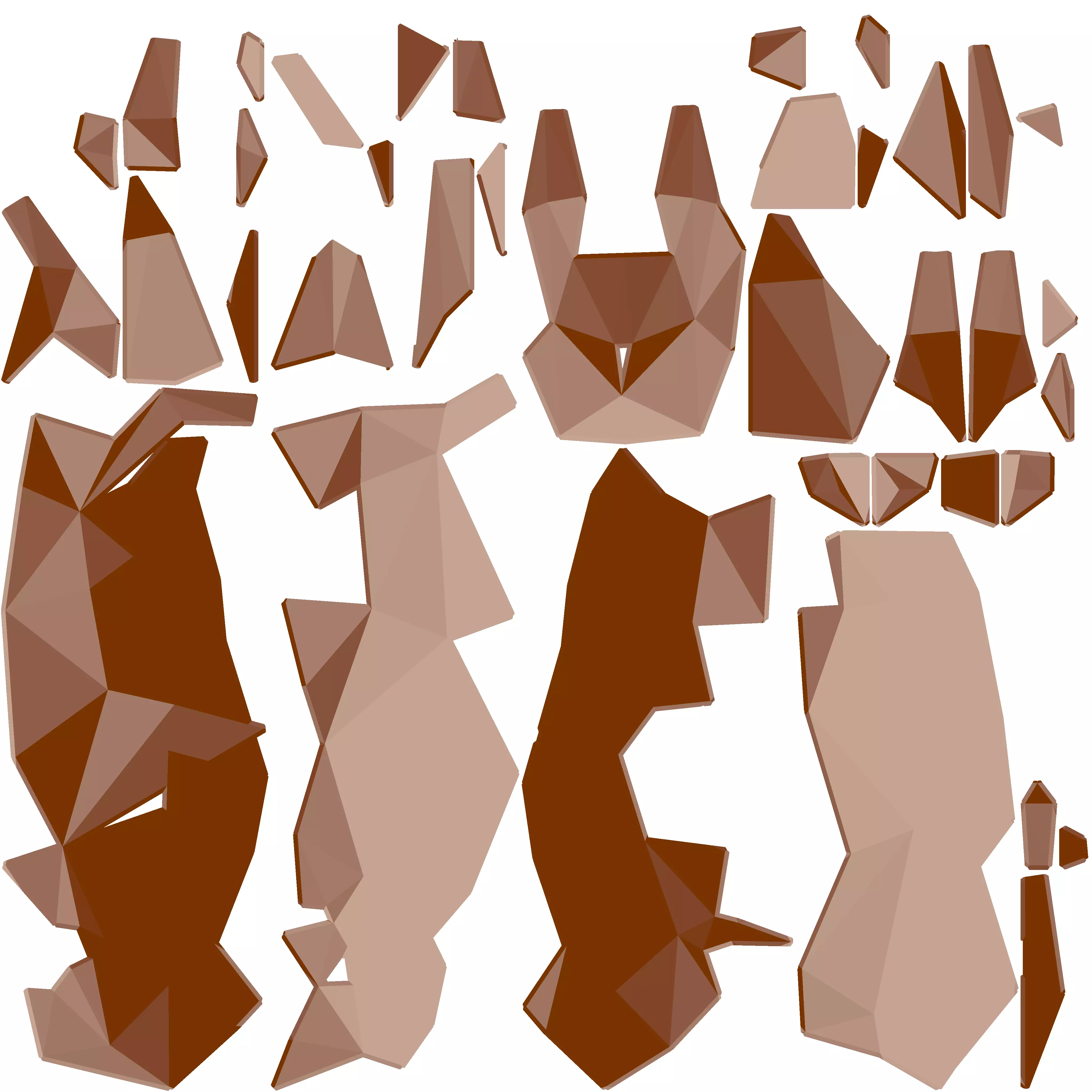 Polygon Spirit Animals Low Poly Pack Low-poly 3D model_7