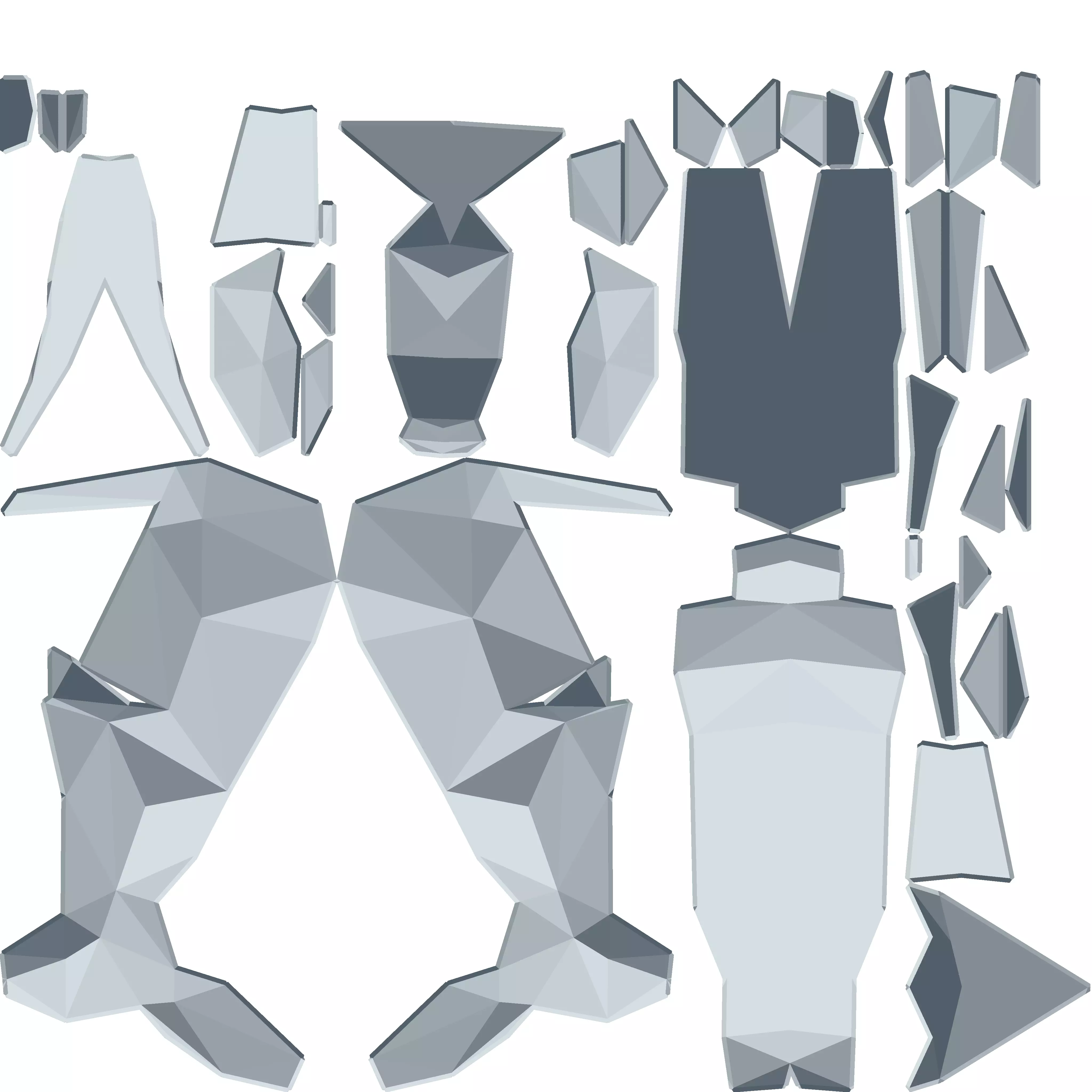 Polygon Spirit Animals Low Poly Pack Low-poly 3D model_8