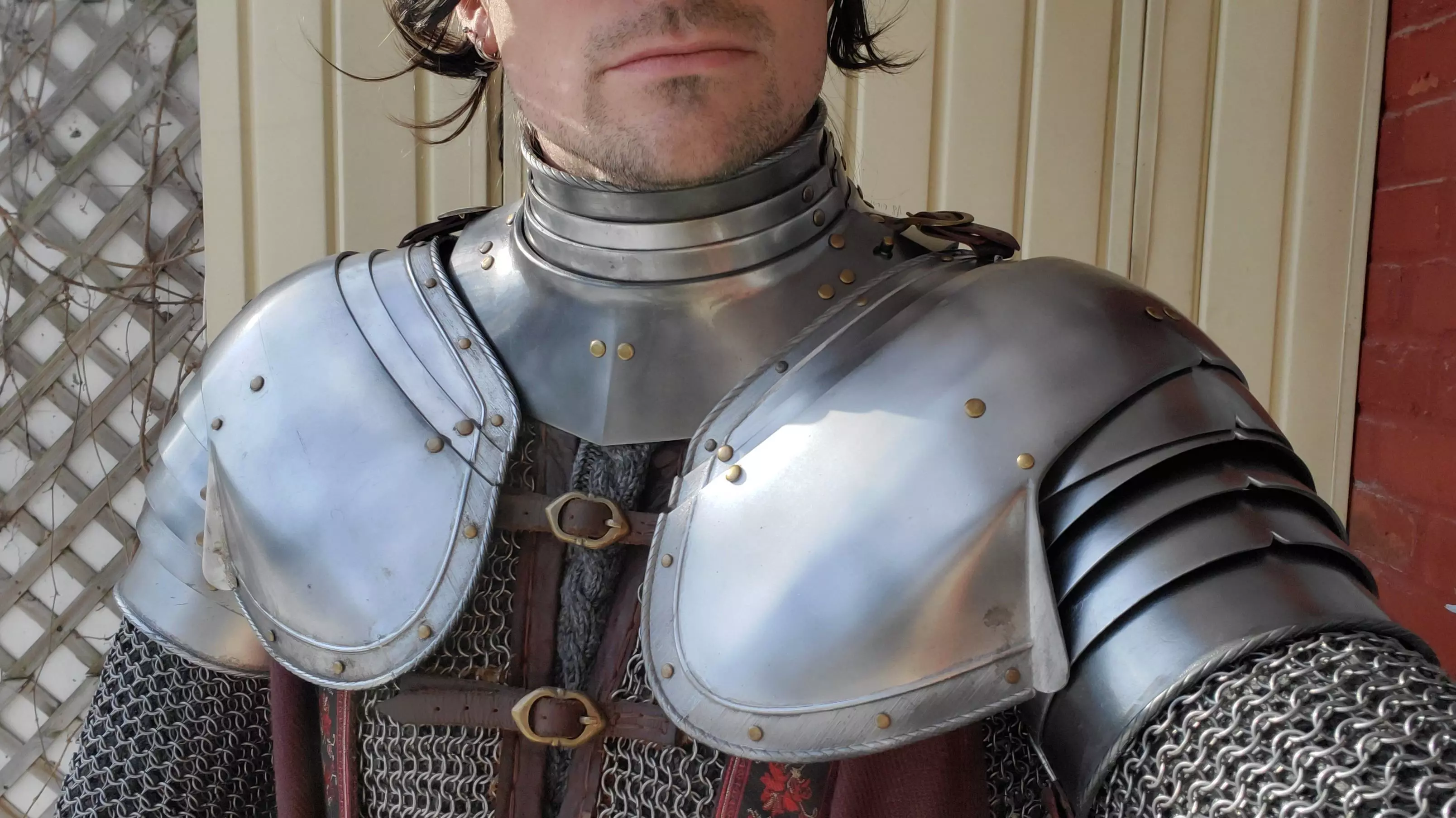 16th Century Plate Pauldron Shoulder Armor 3D print model_5