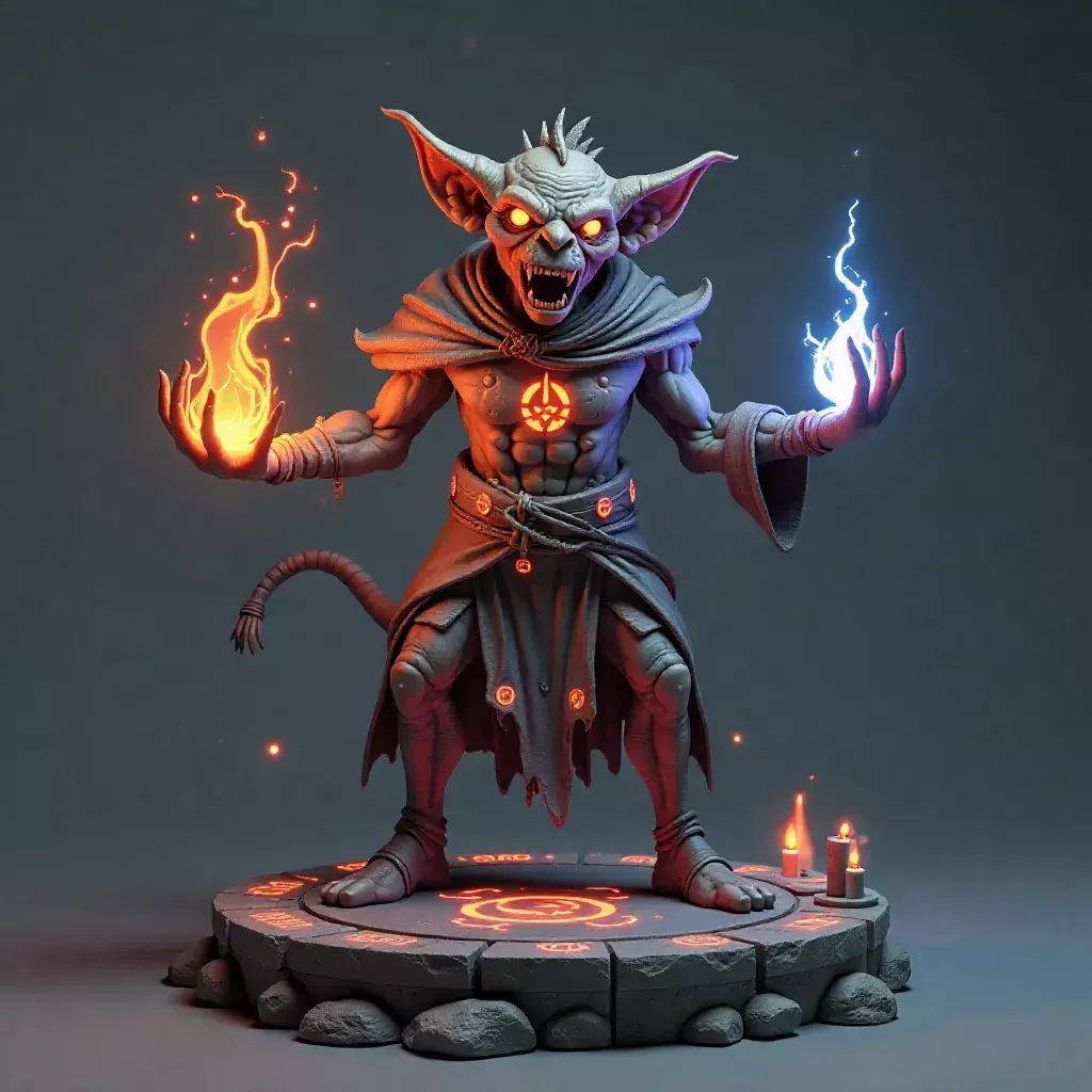 Goblin 8 3D print model_0