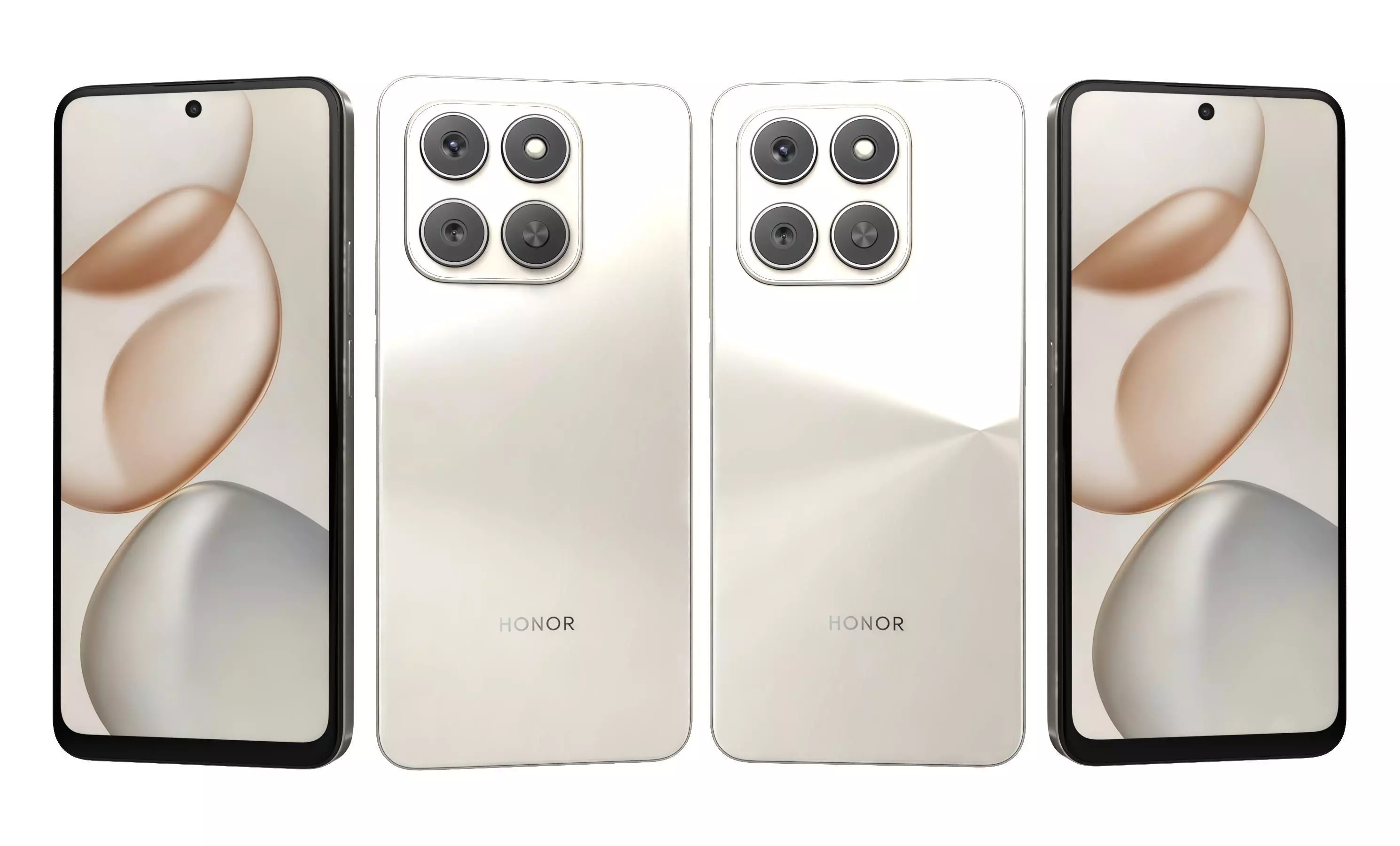 HONOR 400 Smart 5G Desert Gold 3D model_27